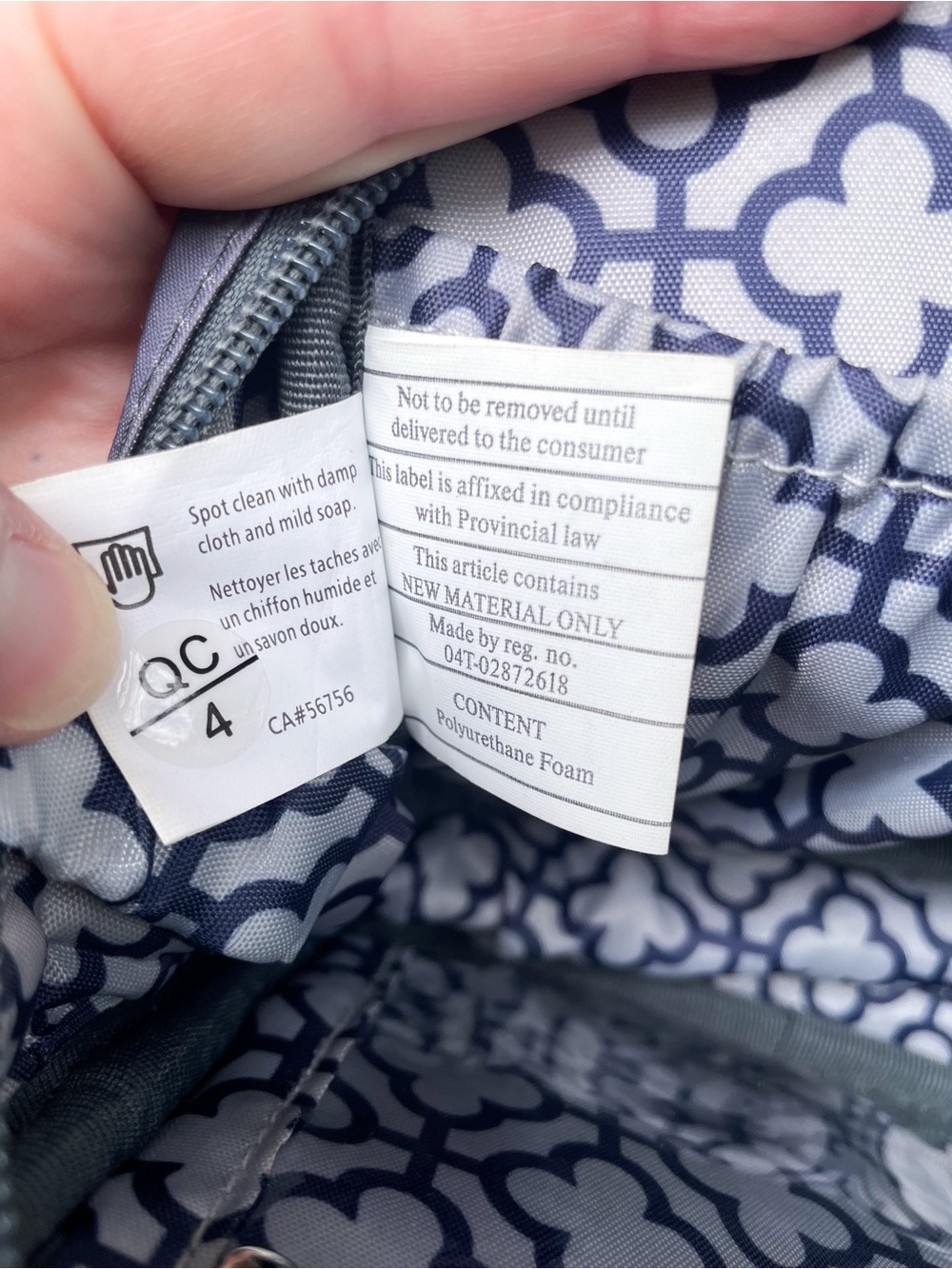 Lug Carousel Quilted Purple Butterfly Shoulder/Crossbody Bag - Some Callouts - Picture 8 of 13